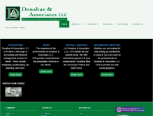 Tablet Screenshot of donahuecpa.biz